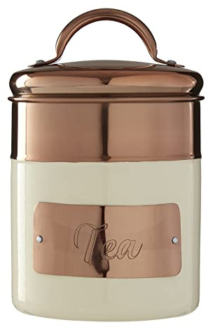 Premier Housewares 507355 Tea Canister, Stainless Steel