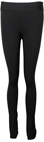 MagiDeal Pratique du Patinage Pantalons Molletonnés Skate Pied Collants Leggings pour Femmes Filles, Noir, M
