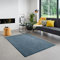 Carpet Studio Maine Teppich Blau, Wohnzimmer 160x230 cm, Kurzflor, Schlafzimmer