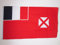 AZ FLAG - Bandera Wallis Y Futuna - 90x60 cm - Bandera De Wallis Et Futuna - Francia 100% Poliéster Con Ojales de Metal integrados - 50g - Colores Vivos Y Resistente A La Decoloración