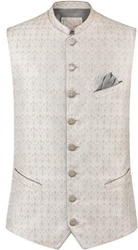 Stockerpoint Herren Anselmo Trachtenweste, Taupe, 46