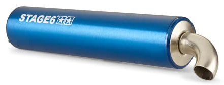 Endschalldämpfer Stage6 Pro Replica MK2 Blau
