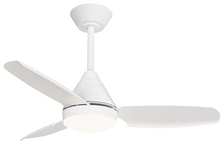 Sulion Ventilador de techo LedSULION 2181660 GULLBlanco