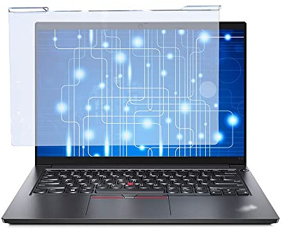 ciciglow Anti-Blaulicht-Displayschutz, Computer-, Abnehmbarer, Hängender Blaulicht-Blockierungsfilter, Kratzfester Augenschutz, PC-Laptop, Anti-UV-Augenschutz-Filterfolie (12.5)