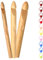 3 Stück Holz Bambus Häkelnadeln häkelnadeln holz Crochet Handcrafted Stricknadeln Große Bambus Häkelnadeln Crochet Hook Set für Riesiges Dickes Garn,Teppichschals, Dickes Wollroving-Weben-15/20/25mm