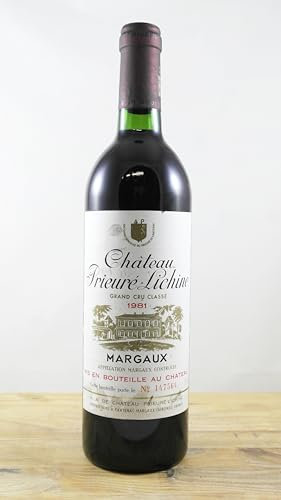 Château Prieuré-Lichine Bouteille de Vin Millésime 1981 EA