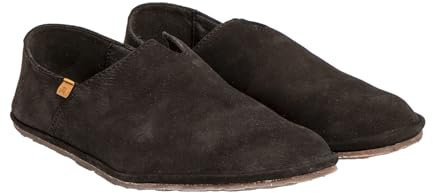 El Naturalista Unisex - Erwachsene Low-Top Sneaker Bare, Damen,Herren Halbschuhe,Freizeitschuhe,Turnschuhe,Laufschuhe,Black,40 EU / 6.5 UK
