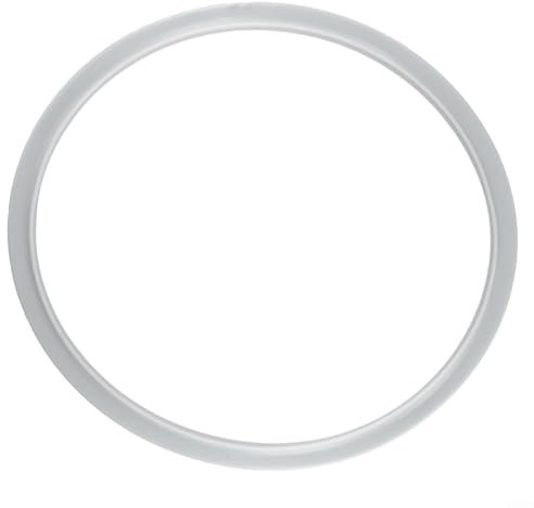 FUANA Anillo de sellado de silicona para olla a presión, junta de repuesto de goma resistente a altas temperaturas, transparente, 18 cm, 22 cm, 24 cm, 26 cm para cocinas de acero inoxidable (22 cm)