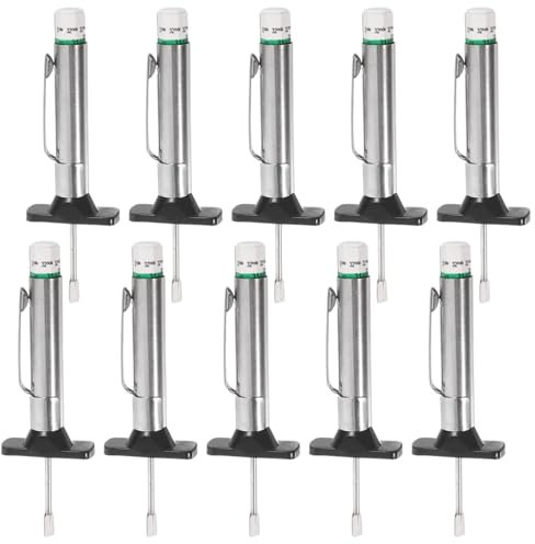 DRESSOOS Profundímetro De Banda De Rodadura 10 Unidades 0-25mm Medidor De Neumáticos