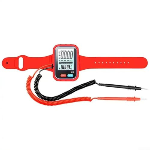 Digitales Handgelenk-Multimeter, Hand-Multimeter, Tester mit automatischer Reichweite, AC/DC-Spannung, Strom, Widerstandskapazität, für Schaltungsdebugging (Standard)