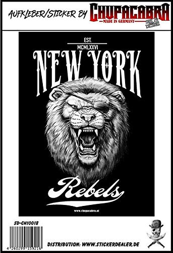 New York Rebels Biker Motorad Aufkleber Sticker