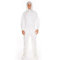 FETEC PP TYP 40 Schutzkleidung CE CAT 1, 45 g / m2, weiß, Polypropylen, Schutz-Overall Schutzanzug Arbeitsoverall Schutzoverall Arbeitsanzug L - XXXL (L)