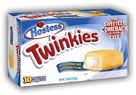 Hostess Twinkies 385 g (Pack of 1, Total 10 Cakes)