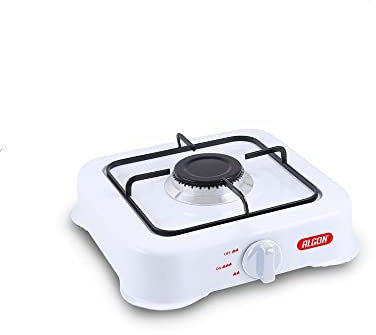 Hornillo de Gas, 1 Fuego, Estufa para Camping, Horno, 1 Algon