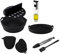 Cecotec Accessori per friggitrice ad aria Cecofry Silicone Pack Accessories. Friggitrici ad aria da 5-6,5 L, include stampo, separatore di cibo, guanti, pennello, pinze e bottiglia dispenser per olio