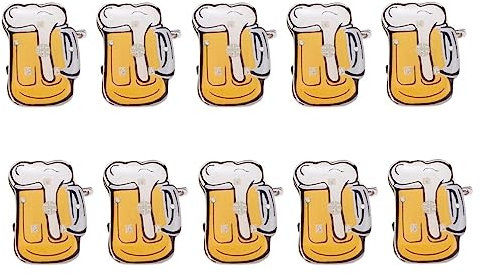 Glitzerbrosche Bierkrug-design Mit Led-licht 3x Ag3-batterie Party Und Bar-ausrüstung Langlebiges Material Geschenkidee