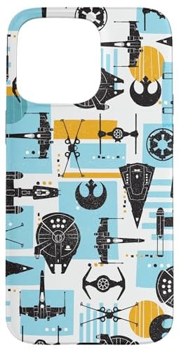 iPhone 15 Pro Max Star Wars Vehicles Millennium Falcon Color Block Case