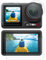 AMAZEAR (2 Pack Displayschutzfolie für DJI Osmo Action5 Pro, Gehärtete Glasschutzfolie für DJI Action 5 Pro Zubehör, Ultra HD, 9H Härte, Kratzfest