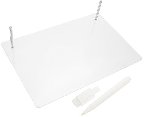 DIYEAH Acryl-memoboard Transparente Schreibtafel Memo Board Für Home Office Mit Stift Inklusive Mehrzweck-acryl-notiztafel Für Schule Und Dekoration
