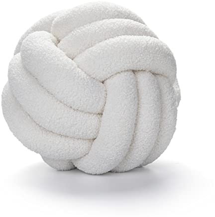 ChongKuan Knotenkissen & Knoten Deko - 22 Farben & 4 Größen - Aesthetic Kissen Ball Für Stilvolle Wohnaccessoires Und Moderne Deko-Ideen (Durchmesser 22CM,2)