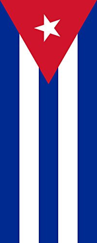 magFlags Flagge: Kuba | Hochformat Fahne | 3.5m² | 300x120cm » Fahne 100% Made in Germany
