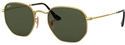Ray-Ban Herren Sonnenbrille Hexagonal Gold