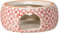 Bloomingville Stövchen Carla Express Retro Teewärmer Vintage Kannenwärmer ø 14,5 cm, rot, Keramik