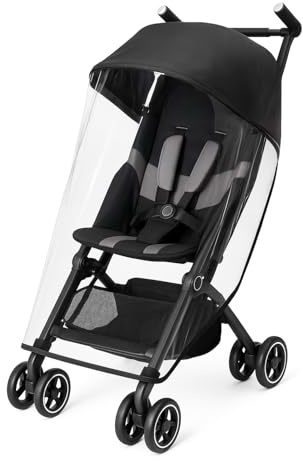 SASHA'S Regen- und Windschutz für GB Pockit + All-Terrain und GB Pockit + All City Travel Buggy, klares Design, Belüftungslöcher, maximale Abdeckung, hergestellt in den USA (Buggys nicht im