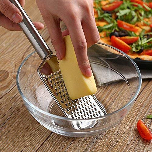 Fishyu Lemon Zester Formaggio Grattuggia Multi-Purpose Acciaio Inox Sharp Vegetale Fruit Strumento