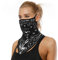 Lulupi Halstuch Multifunktionstuch Herren Damen 3D Druck Maske Tuch Face Shield Motorrad Mundschutz Schlauchschal Schals Bandana für Damen Herren