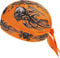 AfinderDE Unisex Modische Skelette Bandana Kopftücher Halstuch Schlauchtuch Biketuch UV Schutz Kopfband für Biking Fahrrad Motorrad Radsport (Gelb)