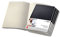 Sigel CO862 Notizheft A5 kariert schwarz, 64 Seiten, aus nachhaltigem Papier, Conceptum - 5er Pack