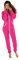 Hoppe Gennadi Combinaison pour femme Onesie Jogging Combinaison Survêtement – Coupe ajustée, rose (pourpre), L