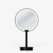 Decor Walther Just Look Standkosmetikspiegel LED, schwarz matt - Vergrößerung 7-Fach