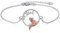 JERWLI Roter Panda Geschenke Sterling Silber Roter Panda Armband roter Panda Schmuck für Frauen Mädchen