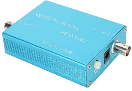 Videosignalverstärker, AHD CVI TVI High Definition Videosignalverstärker 1080P 4K2K Booster Repeater Übertragungsentfernung 2624,7 Fuß für Analog, AHD, CVI, TVI