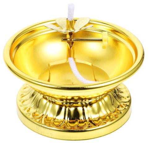 MUSISALY Öllampe Buddha Vintage Petroleumlampe Dekorative Öllicht Für Zuhause Wohnzimmer Schlafzimmer Party Mit Stabilem Stand Und Winddichtem Design