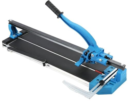 Heavy Duty Floor Cutter 600mm Manual Tile Cutter - Max Cutting Thickness 6-15mm, Non-skid Rubber, Solid Guide Rail - Perfect for DIY Projects