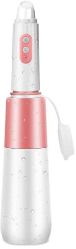Osmond Bidet Portatile, Bidet da Viaggio, Bidet Portatile Ricaricabile, Mini Spruzzatore Bidet Portatile con Borsa da Viaggio Rosa