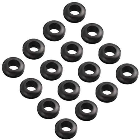 iplusmile 100stücke O-ring Gummi Kabelschutz Dichtungsmanschetten Pvc Doppelseitig Elastisch Hitzebeständig Für Kabeldurchführung Elektroschutz