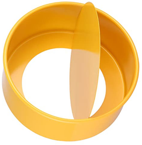 OKUMEYR Moule À Gâteau Au Fromage Rond Antiadhésif À Fond Amovible Pour La Cuisson Au Four Domestique Au -