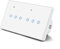 Smart Light Switch, 220V 10A WiFi Connected Touch Light Switch for Smart Homes, Voice Control for Alexa Voice, for Tuya, for Smart Life App, Smarts Wifi Switches(6 Gang-White)