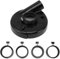 CHEOTIME Dust Shroud Dust Extraction Cutting Guard, Angle Grinder Dust Cover Dust Shroud Rubber Easy Elastic Dust Guard for 7in Angle Grinder