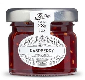 Raspberry Jam Glass Jars, 72 x 28 Gram