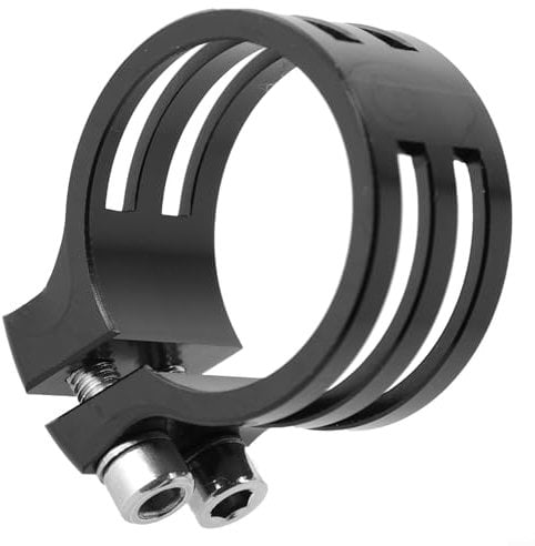 Bike Seat Post Clamp,34.9mm Double Screws, MTB Parts, Carbon Fiber Frames, Aluminum Alloy Bicycle Quick Release Seatpost Collar
