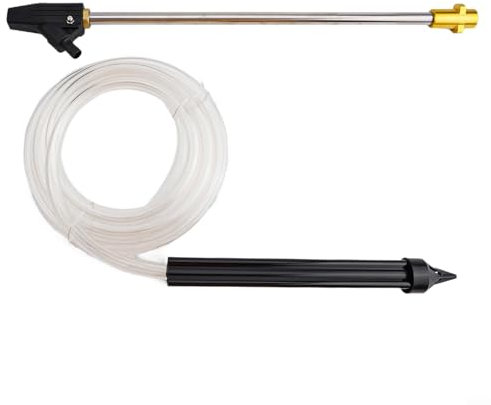 Kit di sabbiatura a umido per idropulitrici include sabbiatrice, lancia in acciaio inox e adattatore per una pulizia efficiente (A)
