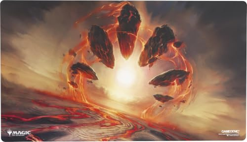 Gamegenic, Magic: The Gathering – Secrets of Strixhaven Prime Playmat | Spielmatte in Standardgröße: 61 x 35 cm, Dicke: 2 mm, Motiv: Sundown Pass