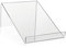 Buchständer/Buchstütze als Warenträger und Buchablage aus original PLEXIGLAS® (210x300x90mm)