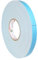 KLEBESHOP24 Duplocoll 918 | Doppelseitiges Spiegelklebeband | Abmessung wählbar | 1 mm dick | Aus weißem PE-Schaum | Hochqualitatives Schaumklebeband von Lohmann / 19 mm x 25 m