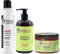 Rosemary Mint Stärkende Haarmaske & Rosemary Mint Stärkendes Shampoo & Avocado Feuchtigkeitsspendende Haarmilch von Mielle Organics